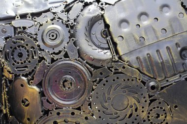 metal Dişliler arka plan