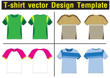t-shirt şablonu