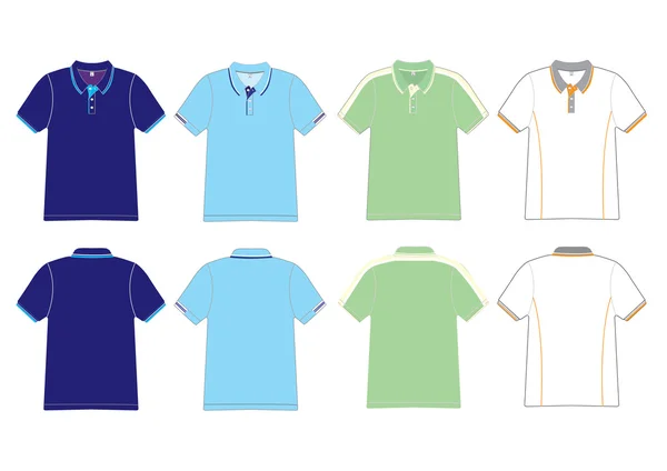 Polo shirt design — Stock vektor