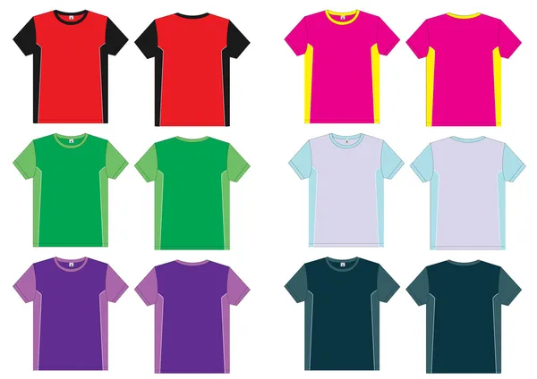 T-Shirt-Vektorvorlage — Stockvektor