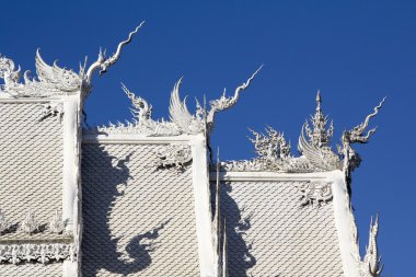 çatı wat rong khun, chiangrai, Tapınak, Tayland