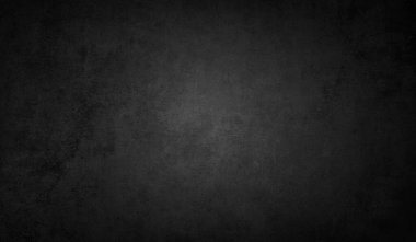 Soyut siyah arkaplan dokusu, modern arkaplan betonu pürüzlü doku, tebeşir tahtası. Beton Sanat Sert Biçimli Doku