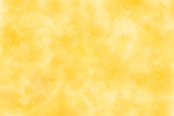 Light Bright Yellow Abstract Watercolor Texture Background Copy Space — Stock Photo, Image