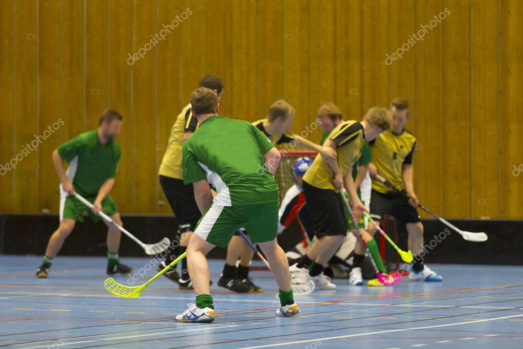 Floorball game Stock Editorial Photo © RobertNyholm 40558253