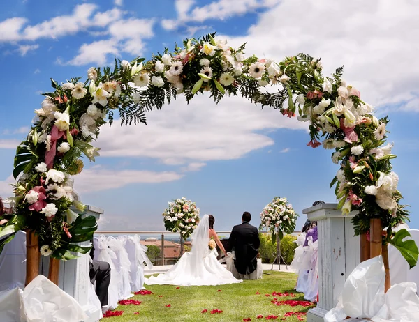 Outdoor ceremony — Stock Photo, Image