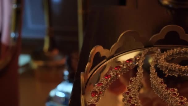 Women Necklace Precious Stones Lies Box — Wideo stockowe