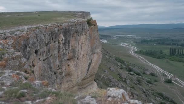 Tafelberg Een Groene Zomerdag — Stockvideo