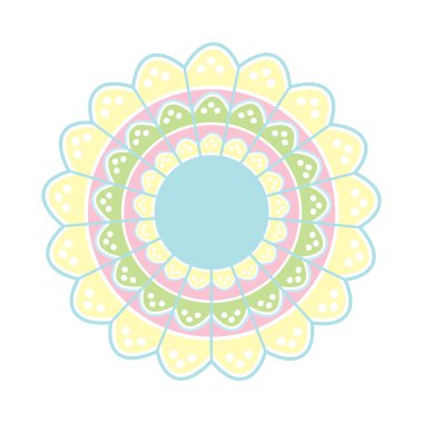 büyük Ajur dantelli beyaz artalanları güzel zarif peçeteye