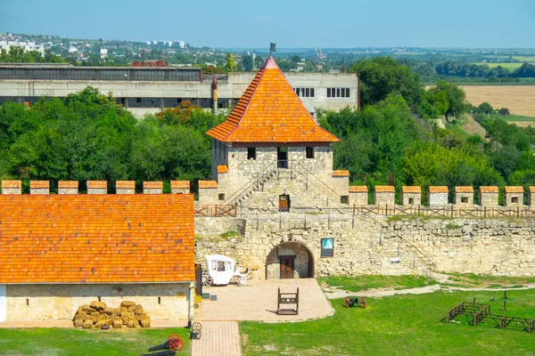 Fortaleza Tighina Bender Monumento Arquitetônico Europa Oriental Cidadela Otomana — Fotografia de Stock