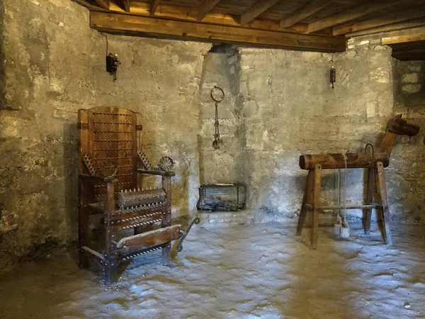 Vue Chambre Torture Château Images De Stock Libres De Droits