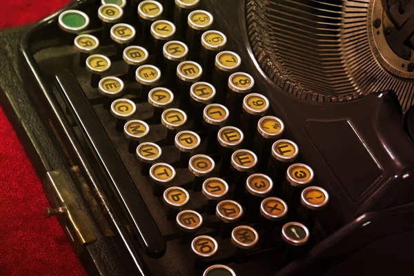 Retro Vintage Typewriter Table — Stok fotoğraf
