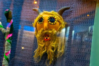 Romania Traditional Masks. New Year tradition