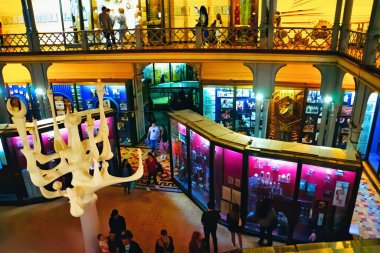 Moldova, Kishinev - 22 Mayıs 2022: Doğa Tarihi Müzesi 'nde sergi