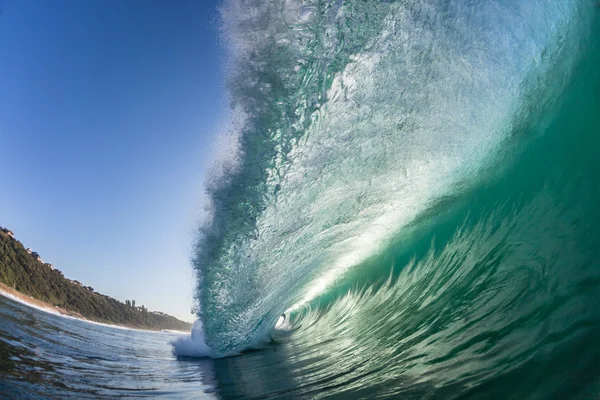 海洋波の中空水 — ストック写真