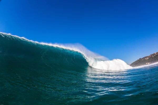 Oceano azul Onda de água — Fotografia de Stock