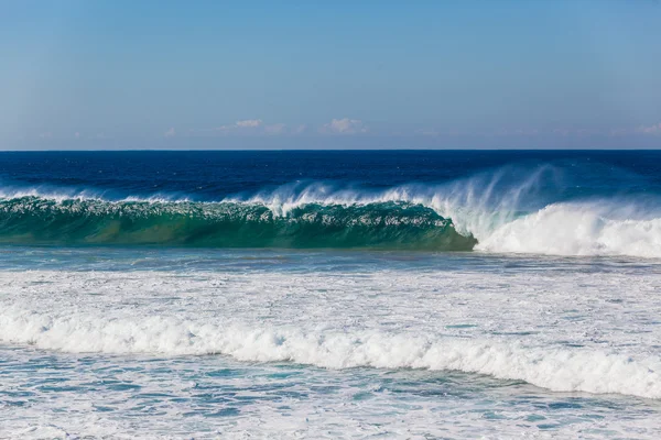 Ocean blå vind våg vatten — Stockfoto