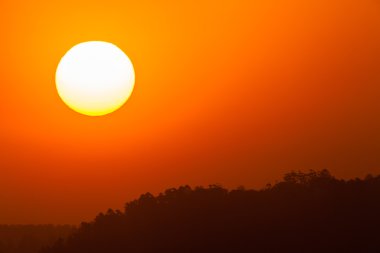 Güneş ayarı peyzaj