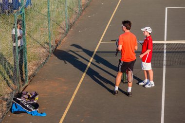 tenis antrenörü öğrenci talk