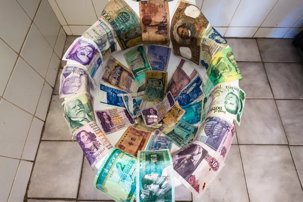 Extinto de dinheiro de papel Fiat — Fotografia de Stock