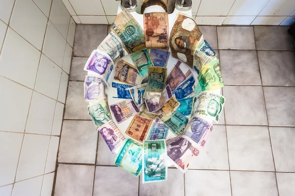 Fiat pieniądze papierowe wymarły — Zdjęcie stockowe