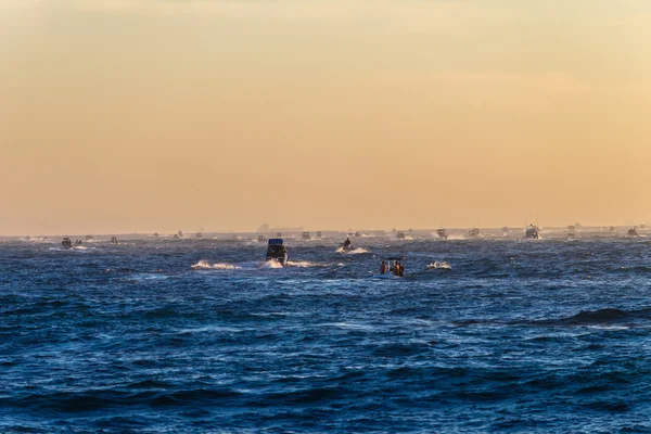 Pêche Compétition Ski-Boats Océan — Photo