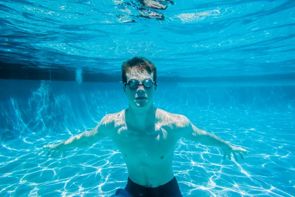 Summer Teenager Underwater — Stock Photo, Image