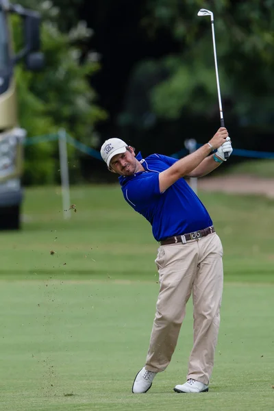 Golf professionell åtgärd thomas aiken — Stockfoto