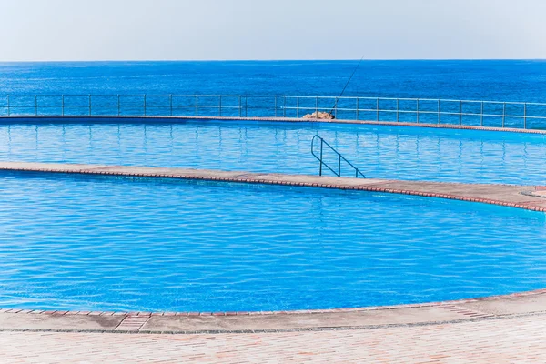 Piscine Oceano Blu — Foto Stock