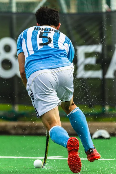 Hockey internationella argentina v-Sydafrika — Stockfoto