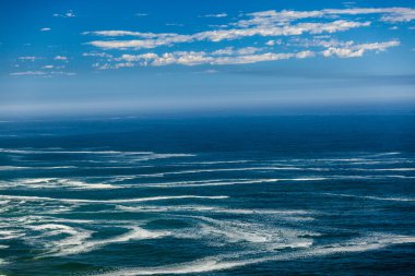 Ocean Sea Waters Cliffs clipart