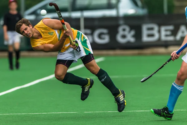 Hockey international argentinien gegen südafrika — Stockfoto