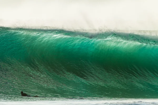 Ola Ciclón Surfista — Foto de Stock