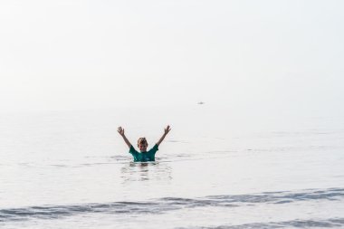 Çocuk sular oyun zamanı deniz
