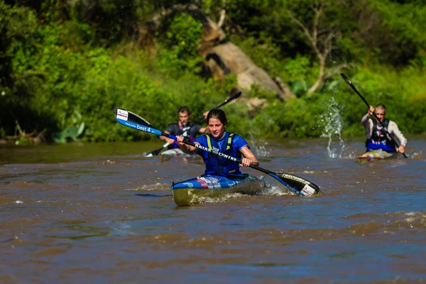 Canoe River Race Marathon — Stock Photo, Image