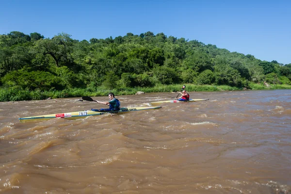 Kanu-Fluss-Marathon — Stockfoto