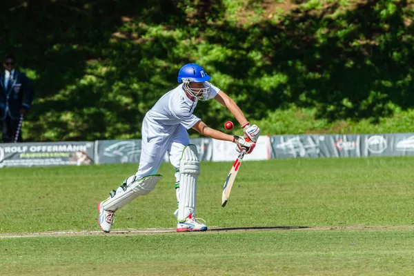 Cricket 1. Mannschaft High Schools — Stockfoto