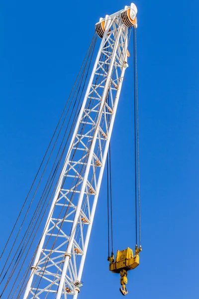 Grúa polipasto gancho ingeniería aparejo —  Fotos de Stock