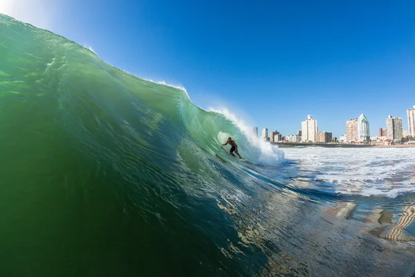 Olas de Surf Agua Acción — Foto de Stock