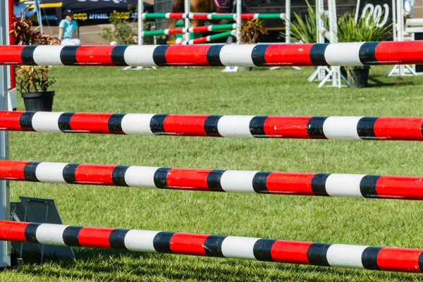 Equestrian Jumping Gate Poles — Stock Photo, Image