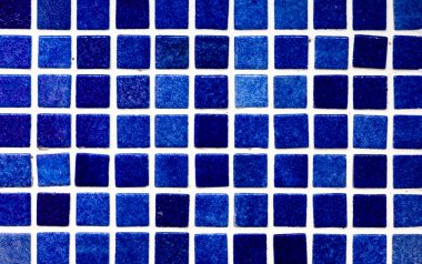 Mozaik karolar mavi renk arka plan tasarımı
