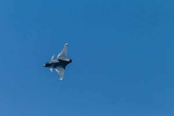 Jet Gripen acrobazie combattente — Foto Stock