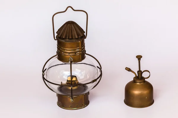 Vintage sticla lampa container — Fotografie, imagine de stoc