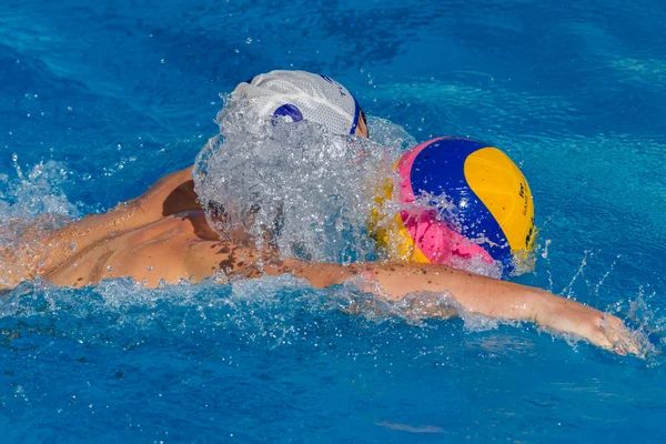 Water-Polo ระดับชาติ การกระทํา — ภาพถ่ายสต็อก