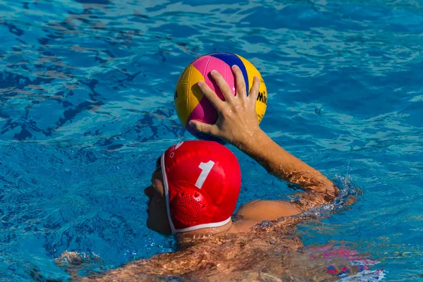 Wasserball-Länderspiel — Stockfoto