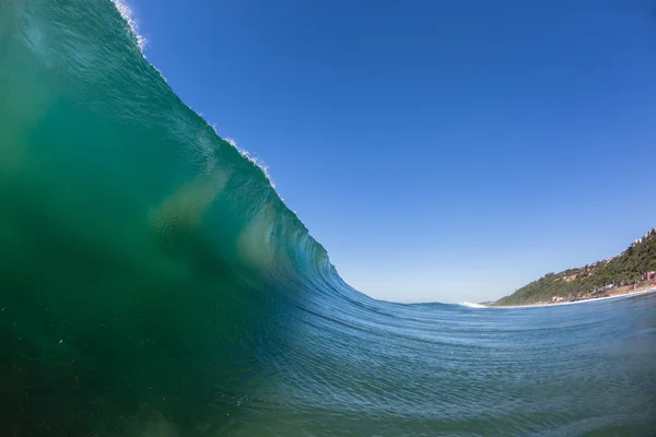 Wellenförmige Wasserfarbe — Stockfoto