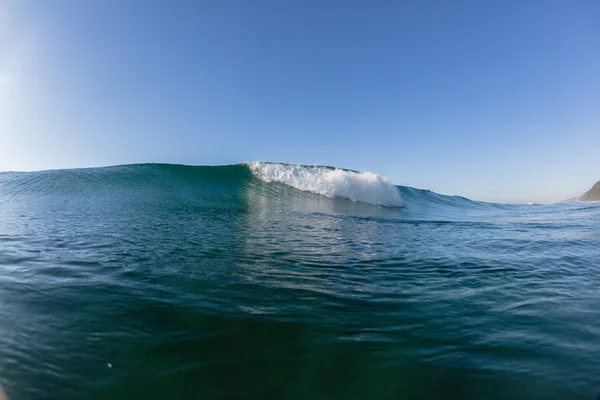 Océano Wave Blanco Agua Azul — Foto de Stock