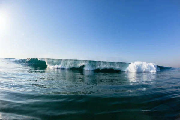 Wave Crashing White Water Blue Power — Stock Photo, Image