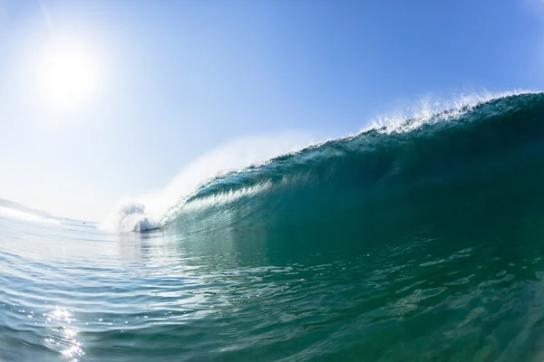 Ocean Sea Wave Inside Crashing Azul — Fotografia de Stock