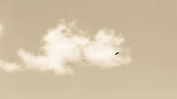 Skydiving Scafandri Stil Viață Sportiv Extrem Mare Altitudine Zbor Pământ — Fotografie, imagine de stoc