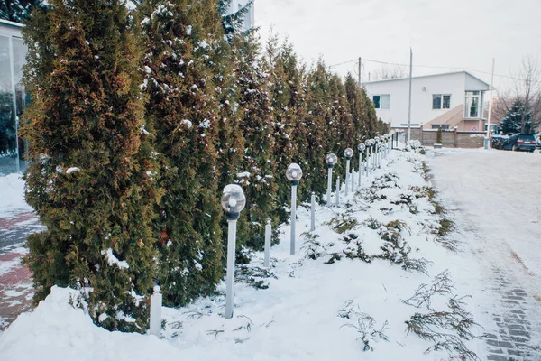 Değişik renklerde taşlar, parkta yürüyüş yolu. 